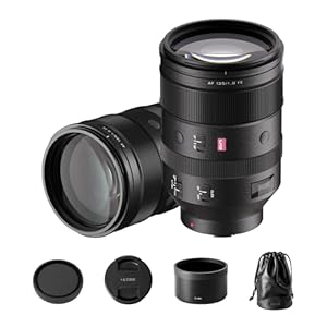 VILTROX 135mm f/1.8 F1.8 LAB FE Full Frame Lens for Sony E-Mount, Auto Focus Telephoto Prime Lens with HyperVCM Motor Compatible with Sony Cameras a7III a7IV a7RII a7RIV a9 A1 a5000 a6000 A6700