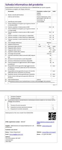 27E1N1600AE - Monitor QHD da 27 pollici, altoparlante regolabile in altezza (2560x1440, 100Hz, HDMI 1.4, USB-C (65W PD), Hub USB) Nero - Monitor - Immagine 10