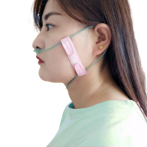 4 Pack Oxygen Tube Holder for Face Nasal Cannula Strap Nasal Cannula Comfort Strap Cord Holder for Oxygen Tubing