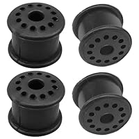 Buaak 4 Stück Manueller Schalthebel Dichtung, Für Fiesta Focus 4S6P7412AA, Reparatursatz Gummi, Schaltgetriebe Ersatzteil, Schaltkabelbuchse (Schwarz)