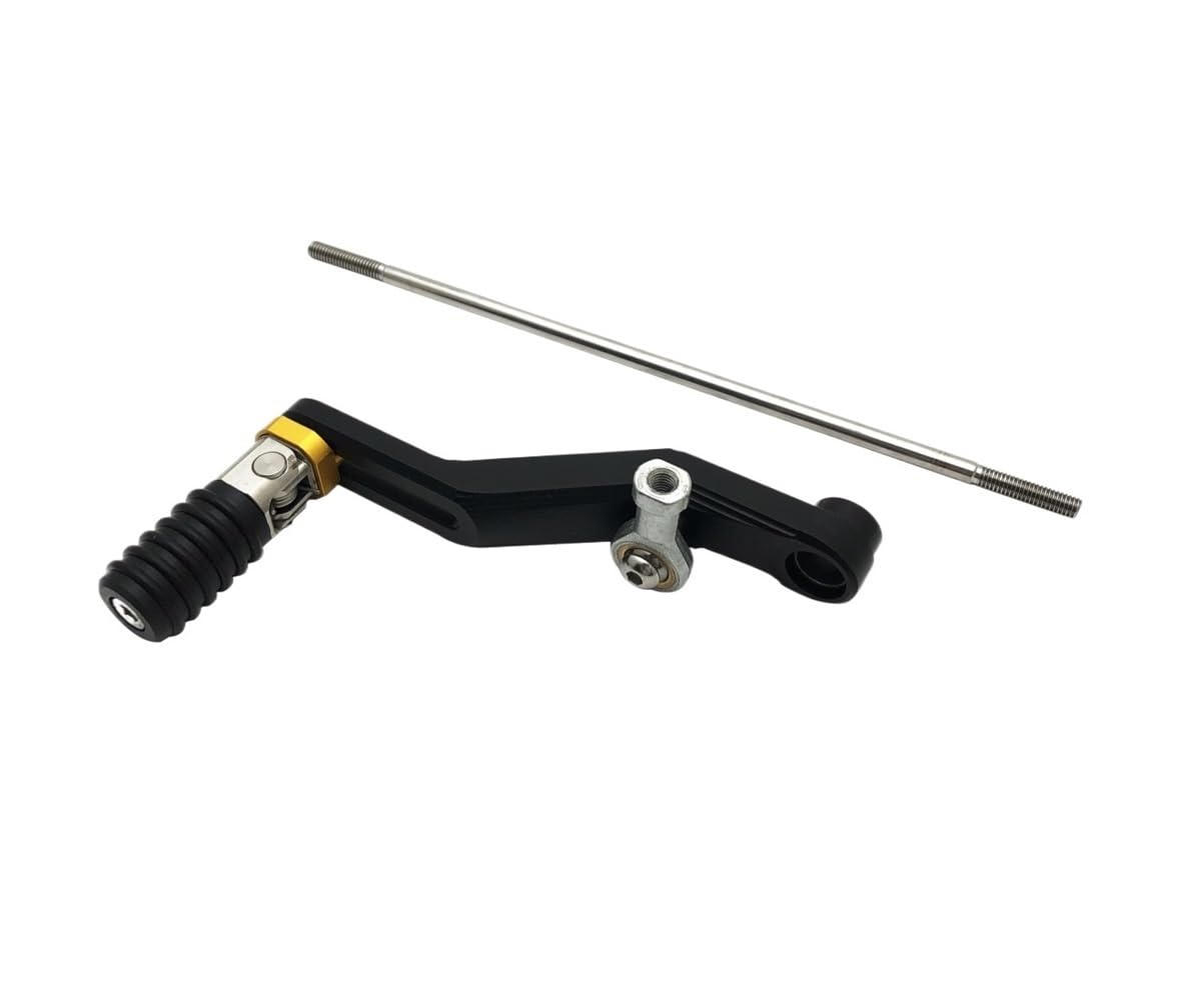Etfildsbu Yellow Motorbike Gear Bar Lever Adjustable Left Gear Shift Lever For Tenere 700 Xtz T700 2019-2023 Motorcycle Accessories Shifter Pedal
