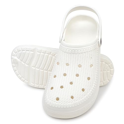 Image of Hygear Men's Feather EVA Clogs | Lightweight | Breathable | Waterproof | Anti-Skid | Comfortable Slip-On Clogs for Men