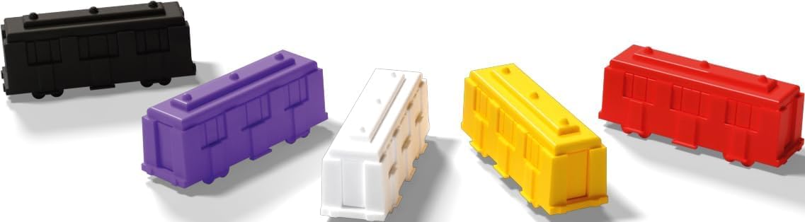Les Aventuriers du Rail - Aurores Boreales Français - Juegos de mesa - Estrategia/Transporte - Juegos para la familia - A partir de 8 años - 2 a 5 jugadores - Tiempo de juego de 45 a 60 minutos