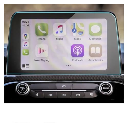 Film Trempé Écran Navigation 8 Pouces Ford Kuga Protecteur GPS Voiture 9H