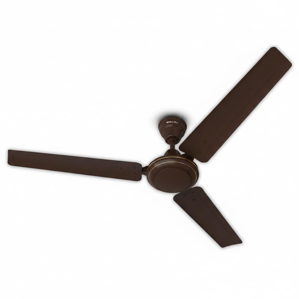 Bajaj Electricals India® Chetak HS EEB 1200 mm Ceiling Fan for Home,Offices | BEE Star Rated Energy Efficient Fan |HighSpeed Ceiling Fan | 2 Years Warranty (DARK BROWN), Pack of 1-image-9