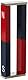 2 Pädagogische Alnico Bar Magnet Für Wissenschaft, Bildung, Experimente, Schüler und Lehrer - Nord & Süd Identifiziert - 11mm x 6mm x 75mm, Rot, Blau