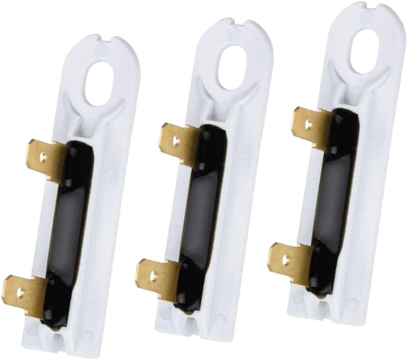 3392519 Pieza de repuesto de fusible térmico para secadora Whirlpool Kenmore (paquete de 3) Sustituye a wp3392519,3388651, 694511, 80005, AP6008325