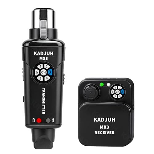 Kadjuh MX3 Wireless in Ear Monitor System 2.4ghz Stereo IEM System Transmitter and bodypack Receiver...