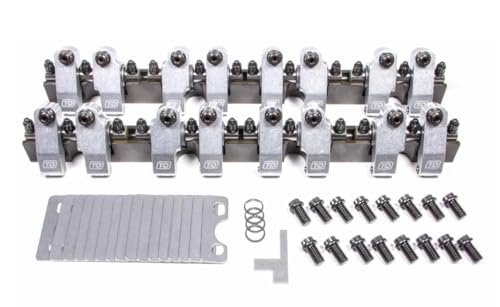 T&D Machine Products T&D (2251-160/160) 1.6/1.6 Ratio Rocker Arm Shaft Kit for Small Block Chevy