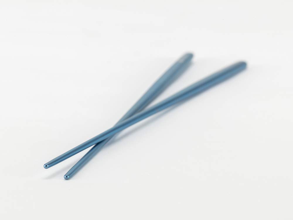 Amazon.co.jp: スノーピーク(snow peak) チタン先細箸ブルー SCT-115