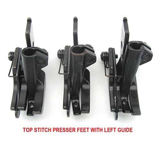 Set de 3 Pies para Máquina de Coser S585L 1/8 3/16 1/4 miniatura 3