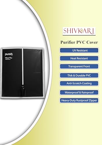 Image of Body Protective Cover Compatible with Pureit Wave Prime /Pro /Plus RO+UV /MF Dust proof, Transparent, Scratch Resistant, Needle Crafted.