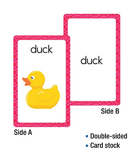 image for Brighter Child Carson Dellosa 54 Phonics Flash Cards, Sight Words Flas