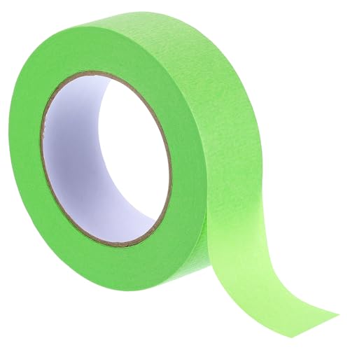 Image of Masking Tape Green Painters Tape Paper Tape [for Crafts DIY Walls Painting Packing Automotive Home Decoration Teaching]- 1.5 Inch x 60 Yards /1 Roll