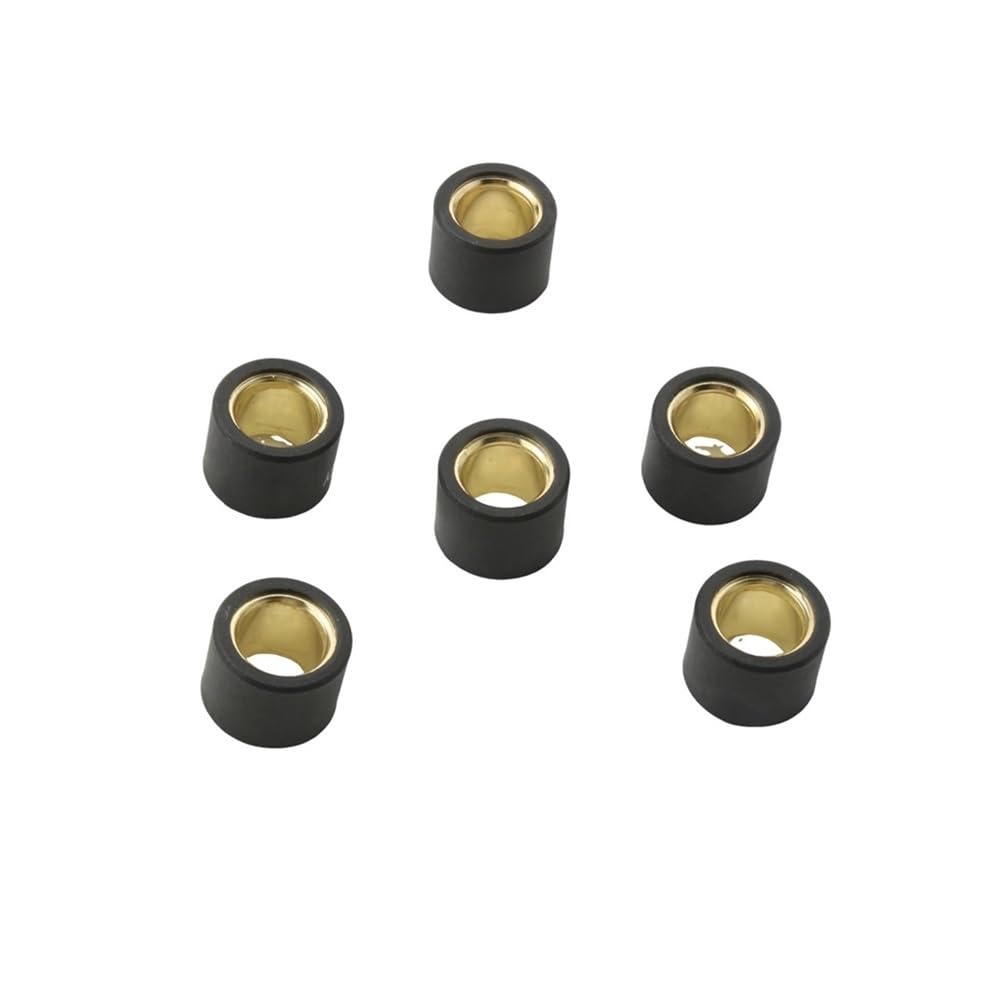 Lot de 6 galets de variateur de 13 g (21 x 17 mm) for scooters Pia Beverly 125 Tourer EU3, Carnaby MP3 IE X Evo X7 X10 125 cm³ - Pièces de rechange