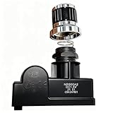 MCAMPAS Universal AA Battery Push Button Igniter - Gas Grill Replacement Compatible with Char-Broil, Nexgrill, Brinkmann, Blackstone Griddle (2 Outlet - Silver)