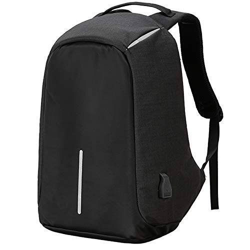 Anti-Theft Laptop Backpack Bags with USB Charging Port for Business,Black