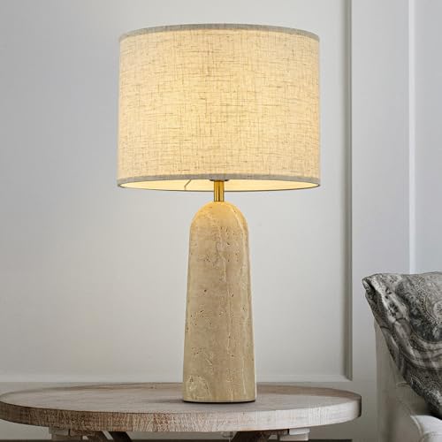 DANCYHOME 21in 1-Light Vintage Classic Natural...