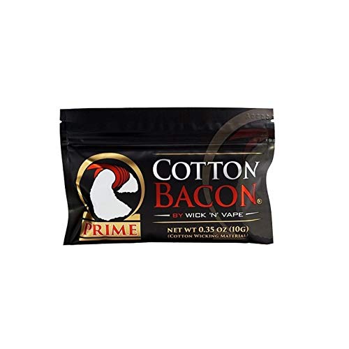 Wick N Vape Cotton Bacon Prime 10g - 2,50 EUROS DE AHORRO EN CADA PRODUCTO ADICIONAL SOLO VENDIDO Y ENVIADO POR EL VENDEDOR VAPOR CENTER Cover