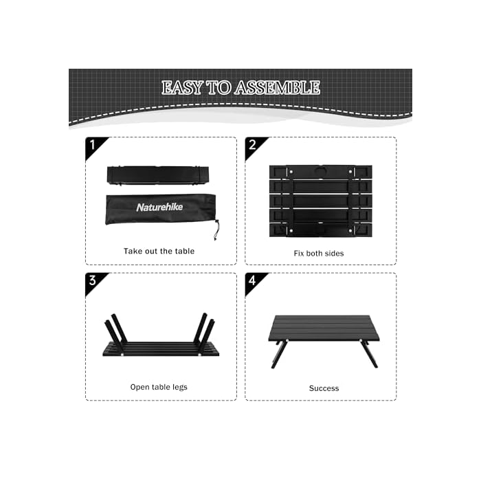 Naturehike Camping Folding Table - Image 6