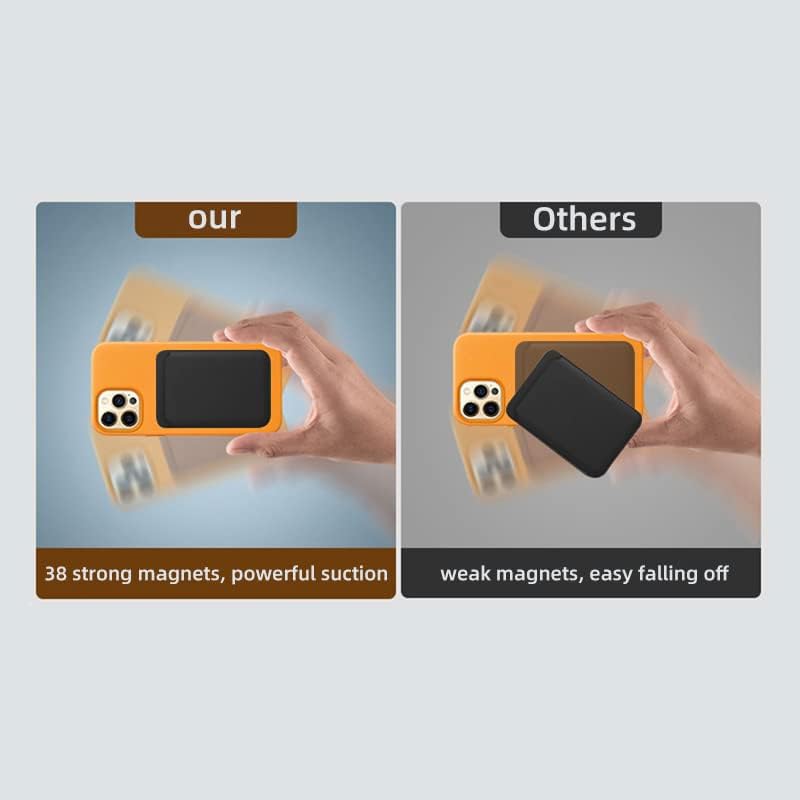 Miniatura 3 de Gyizho Tarjetero magnético con MagSafe para iPhone 14 Pro Max14 Plus14 Pro14, para iPhone 13 Pro Max13 Pro1313 Mini, para iPhone 1212 Pro12 Max12