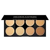 Makeup Revolution Ultra Cover & Concealer Palette, Ultimate Coverage, Light, 8 Shades, 10g