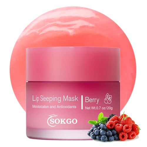 Sokgo Hydrating Sleeping Lip Mask, Berry — view 8