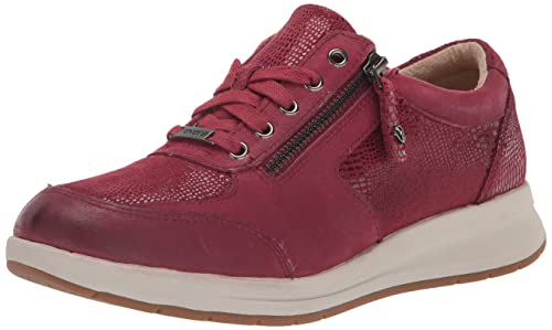 Revere Boston Women's Adjustable Sneakers - Stylish, Orthotic-Friendly Sneakers with Side Zipper and Custom Fit Options