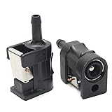 De color negro TOOGOO 2 Piezas para Yamaha Conector del Tanque De Combustible Línea De Combustible De Motor Fueraborda 6Y2-24305-06