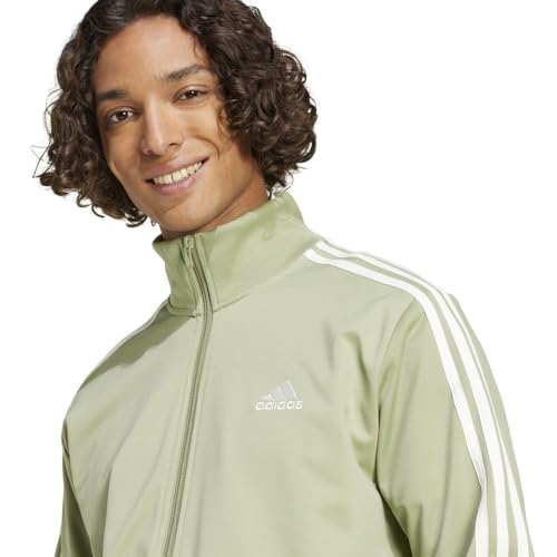 Image of adidas Mens Basic 3-stripes Tricot Track
