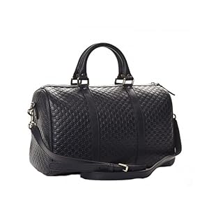 Gucci Nice Microguccissima Leather Boston Bag: Handbags