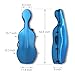 ModouString Cello Hard Case 4/4 with Wheels and Embedded handle Aviation Composite Materials Waterproof (Blue)