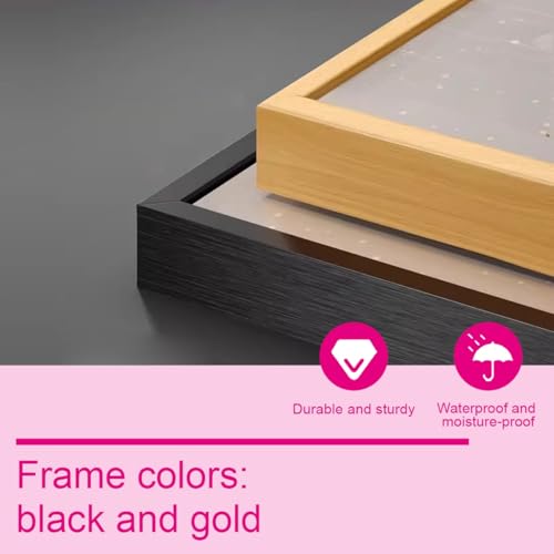 Cuadro decorativo 3D con luces para sala de estar de estilo moderno 7
