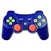 Produktbild RQINW PS3 Wireless Bluetooth Game Controller PS3 Controller, USB-Aufladung, Vibrationsrückmeldung (blau)
