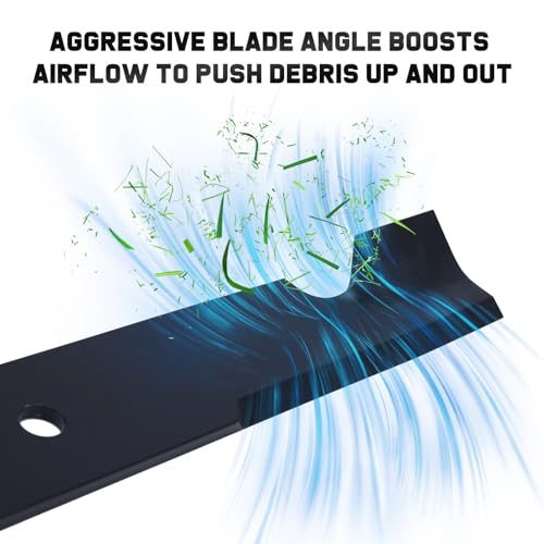 Image of Grasscool 115-9649-03 105-7718-03 Mower Blades Compatible with Toro Titan Timecutter Z Master Max ZX HD 6020 6050 6000 6030 6080 60 inch Zero Turn Mower Replace 115 9649 03p 133-2127