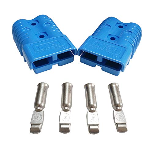 Connecteur 175 A 600 V bleu 4 AWG pour batterie rapide