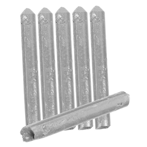 BUTIFULSIC 6pcs Aluminum Stick Welding Rods Aluminum Welding Sticks Rods Aluminum Welding Silver Welding Rods Aluminum Aluminum