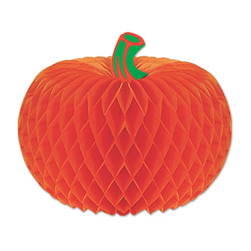 Beistle Packaged Tissue Pumpkin, 10-Inch