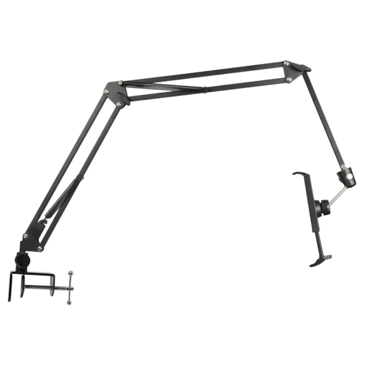 NUOBESTY Soporte para Teléfono Móvil Ajustable De Metal Brazo Articulado para Soporte De Escritorio o Cama para De Grabación De Video o Transmisión