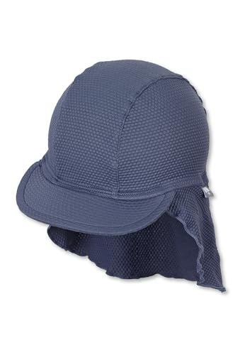 Sterntaler Bademütze mit Nackenschutz Struktur - Schwimmmütze Jungen UV...