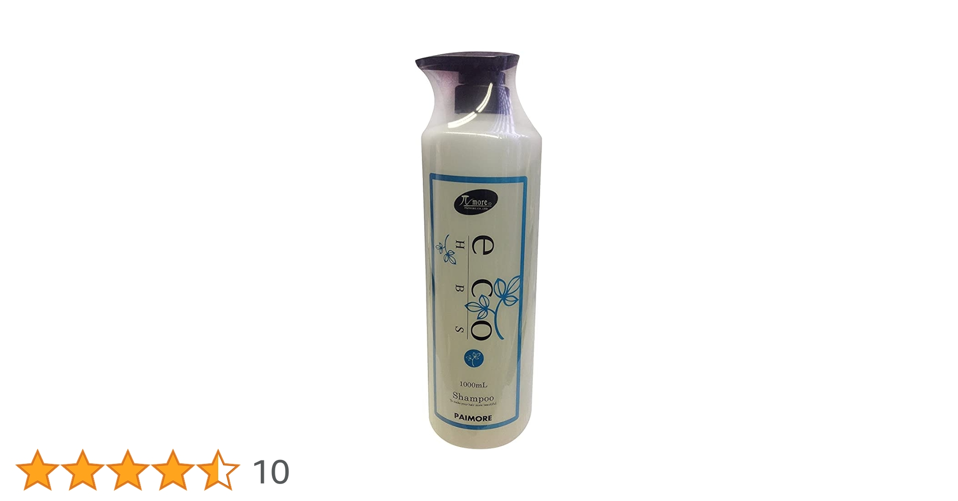 パイモアエコシャンプー1リットル　　6本 Amazon | パイモア eco HBS シャンプー 1000ml ポンプ 2点セット