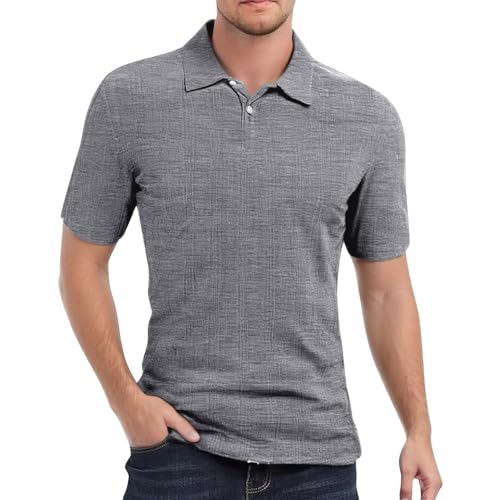Polo homme manches courtes anti transpirant léger pour rester impeccable en voyage