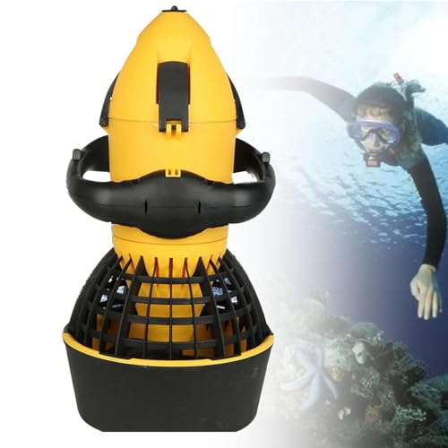 Patinete eléctrico subacuático, hélice de doble velocidad impermeable de 500 W para buceo y aventuras de esnórquel