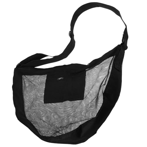BRIGHTFUFU Basketball Mesh Carrier Bag for Single Lightweight Sports Tote for Volleyball and Soccer Shoulder Storage Bag for Gym Beach and Outdoor Activities