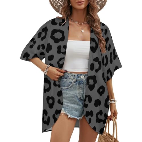 Women's Girls 2025 Spring Cardigans for Summer Travel - Open Front Cardigans Batwing
