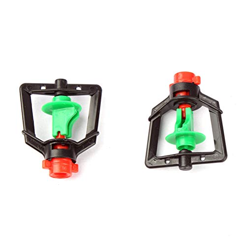 Buse d'irrigation goutte à goutte de jardinage rotative grand débit 100 pièces