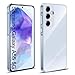 Transparent Case günstig Kaufen-Elekpia Crystal Clear Hülle Kompatibel mit Samsung Galaxy A55 5G, Anti-Fingerabdruck Anti-Vergilbungs Handyhülle, Kratzfest Stoßfest Durchsichtig Schutzhülle, TPU Case, Dünn Cover (Transparent)