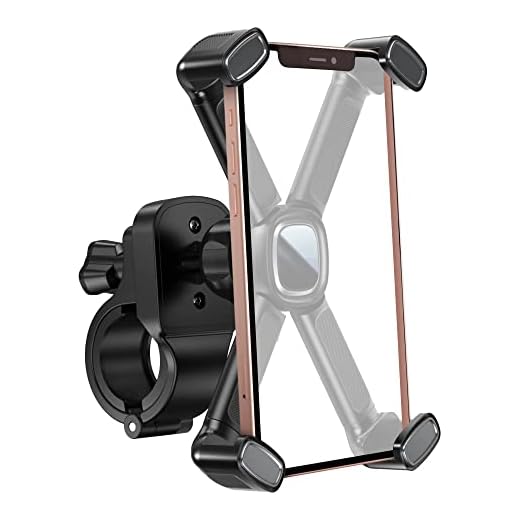 Universal Bicycle Scooter Handlebar Phone Holder Compatible with Your Koramzi CB-100 Heavy Duty Safe Sturdy Professional Clamp!