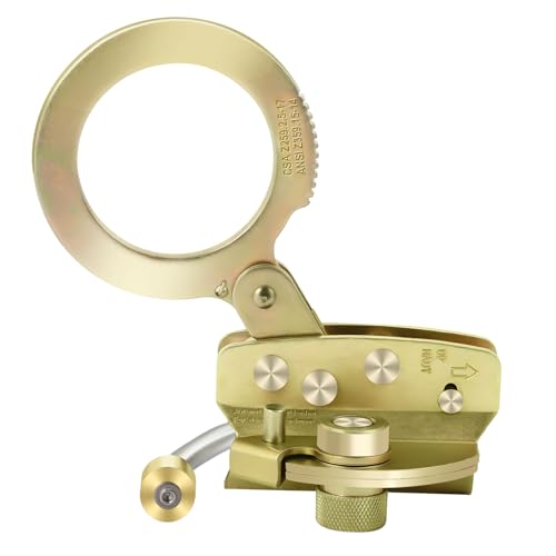 TRSMIMA Rope Grab Fall Protection - Auto Trail Double Lock Rope Grab 5/8