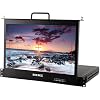 SEETEC 17.3 Inch SC173-HSD-56 1RU Pull Out Rack Mount Monitor Full HD 1920x1080 Broadcast LCD Monitor (SDI/HDMI)